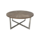 Wood Spiral Detail Coffee Table