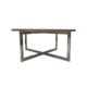 Wood Spiral Detail Coffee Table