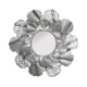 Silver Metal Gingko Mirror