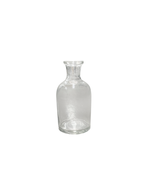 SMALL GLASS BOTTLE