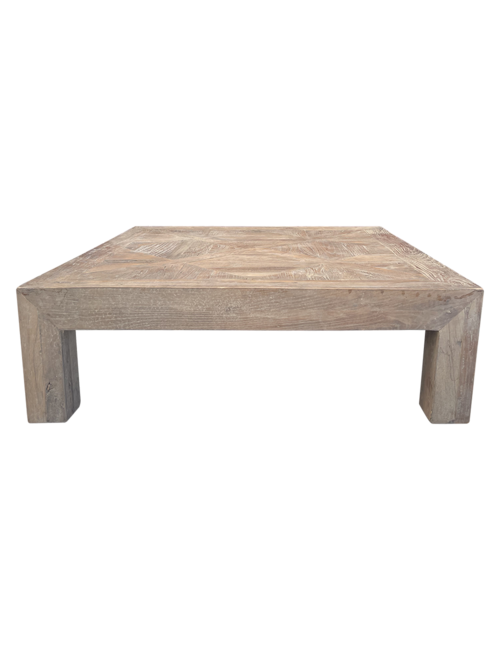 RECYCLED ELM TABLE BASSE