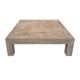 RECYCLED ELM TABLE BASSE