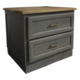 Solid Wooden Nightstand