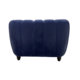 KARLI ROYAL BLUE VELVET 1 SEAT SOFA