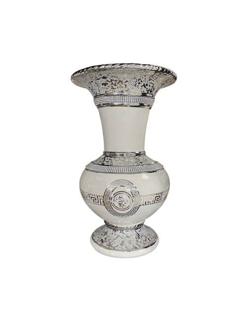 Silver Medusa Vase