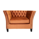 SEBASTION RUST 1 SEAT SOFA