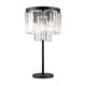 ANTIQUE BLACK DECO TABLE LAMP