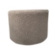 60Cmd Brown Wool Look Ottoman