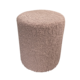 35cmd Blush wool look ottoman