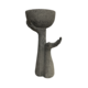 Medium Cement Look Hand And Pot