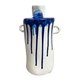 Medium  Blue Paint Splosh Vase
