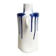 MEDIUM  BLUE PAINT SPLOSH VASE