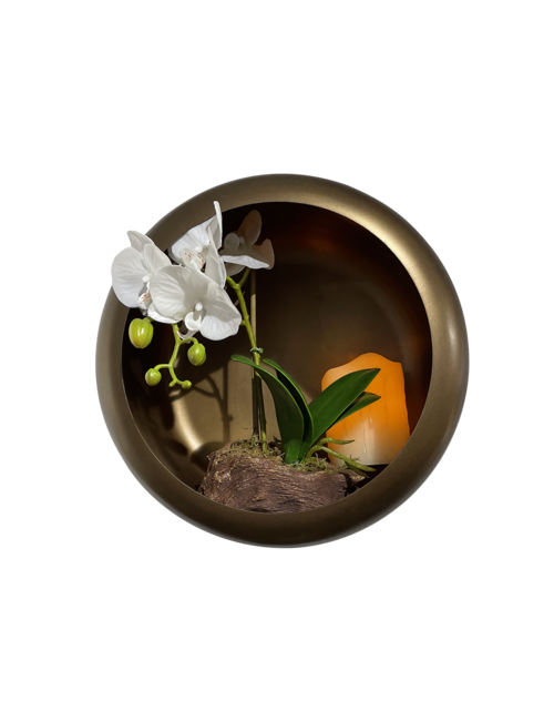 30Cm Wall Planter Candleholder