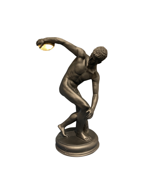 Roman Black Discus Thrower