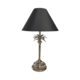 SILVER PALM TABLE LAMP 58CMH