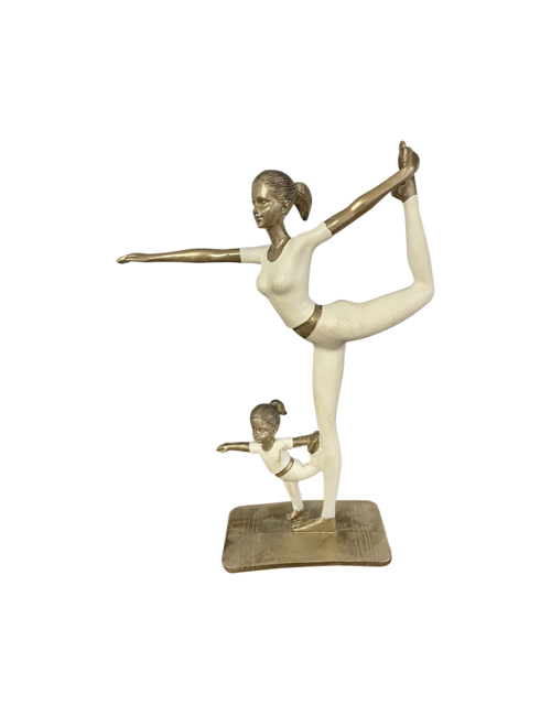 Yoga Mother And Child