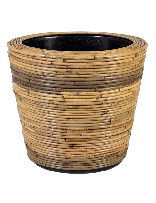 LARGE POT WITH STRIPE