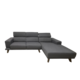 Kingston Grey Chaise Right Facing