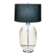 Large Textured Glass Table Lamp