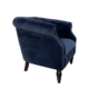 Blue Velvet Side Chair