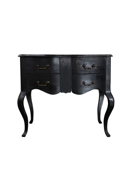 Bow Front Hall Table