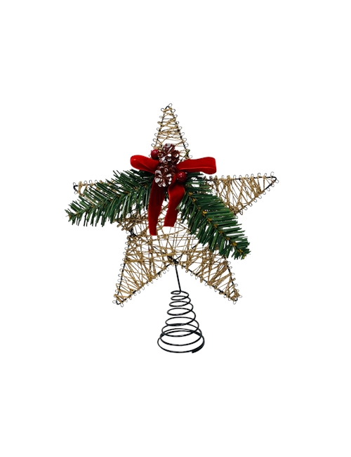 30CMH WOODLANDS TREE TOPPER Christmas Affordable Luxury Living