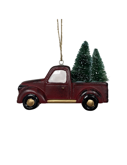 RED HANGING TRUCK
