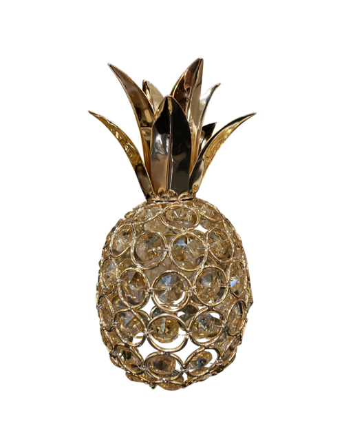 19cmh Gold bling Pineapple DecorHome DecorBling Affordable