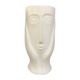 White small hands to face vase