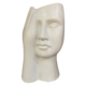White Hand Over Eye Vase