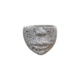 Large Cement Look Half Face Vase