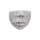 Small Cement Look Half Face Vase