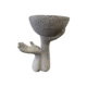 Small Cement Look Hand And Pot
