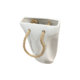 Large White Ceramic Shopping Bag Vase