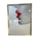 65CM X 85CM RED LIPS IN BLACK/SILVER FRAME