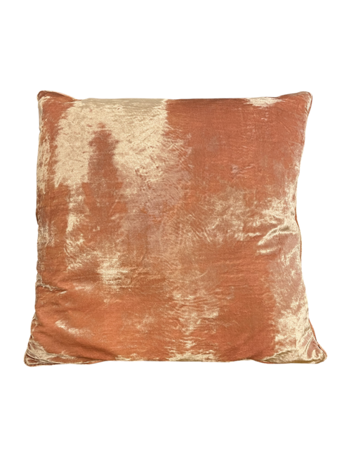 MELON - 50CMSQ CRUSHED VELVET CUSHION