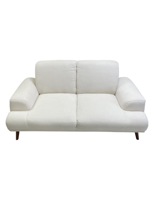 Beige Linen Arial 2 Seat Sofa