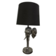Graphite/Black Elephant Table Lamp