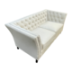 Sebastion White 2 seat sofa
