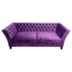 Sebastion Purple 3 seat sofa