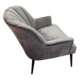 Lilly Chair In Dark Grey Velvet- Due June 2024