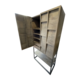 Reclaimed Pine And Metal Cabinet