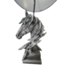 Black Horse Table Lamp