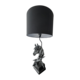 Black Horse Table Lamp