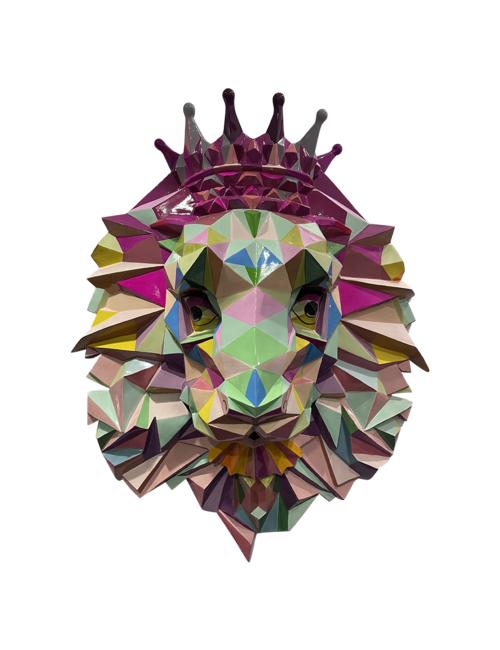 Colourful King Of The Jungle (Lion)