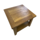 NATURAL WOOD SIDE TABLE