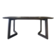 Massey Black Elm Dining Table