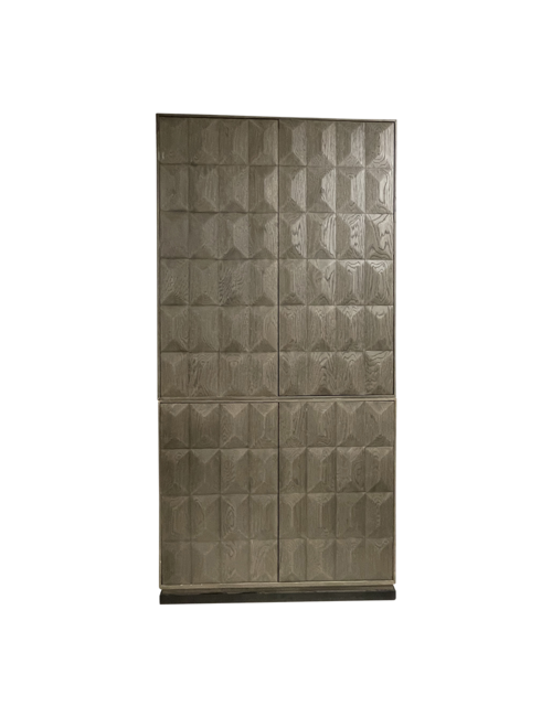  BLOCK PATTERN CABINET