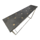  Gold Square Inlay Top Console