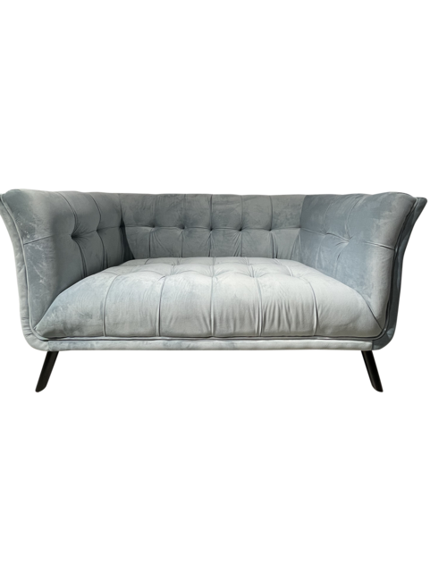 ARLO 2 SEATER CLOUD VELVET BUTTONED SOFA